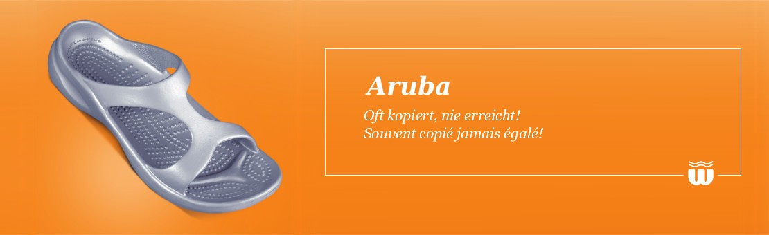Aruba - Der modische Damen – und Herrenschuh für Freizeit und Beruf.